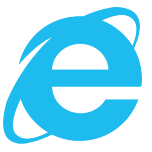 Logo for Internet Explorer